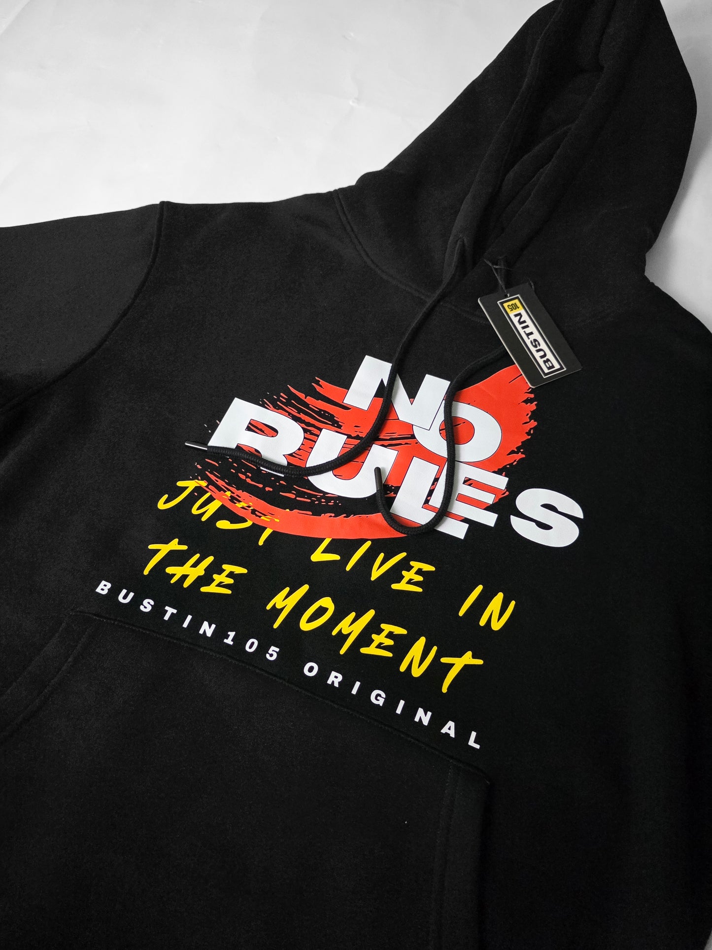 BLACK NO RULES  BST HOODIE