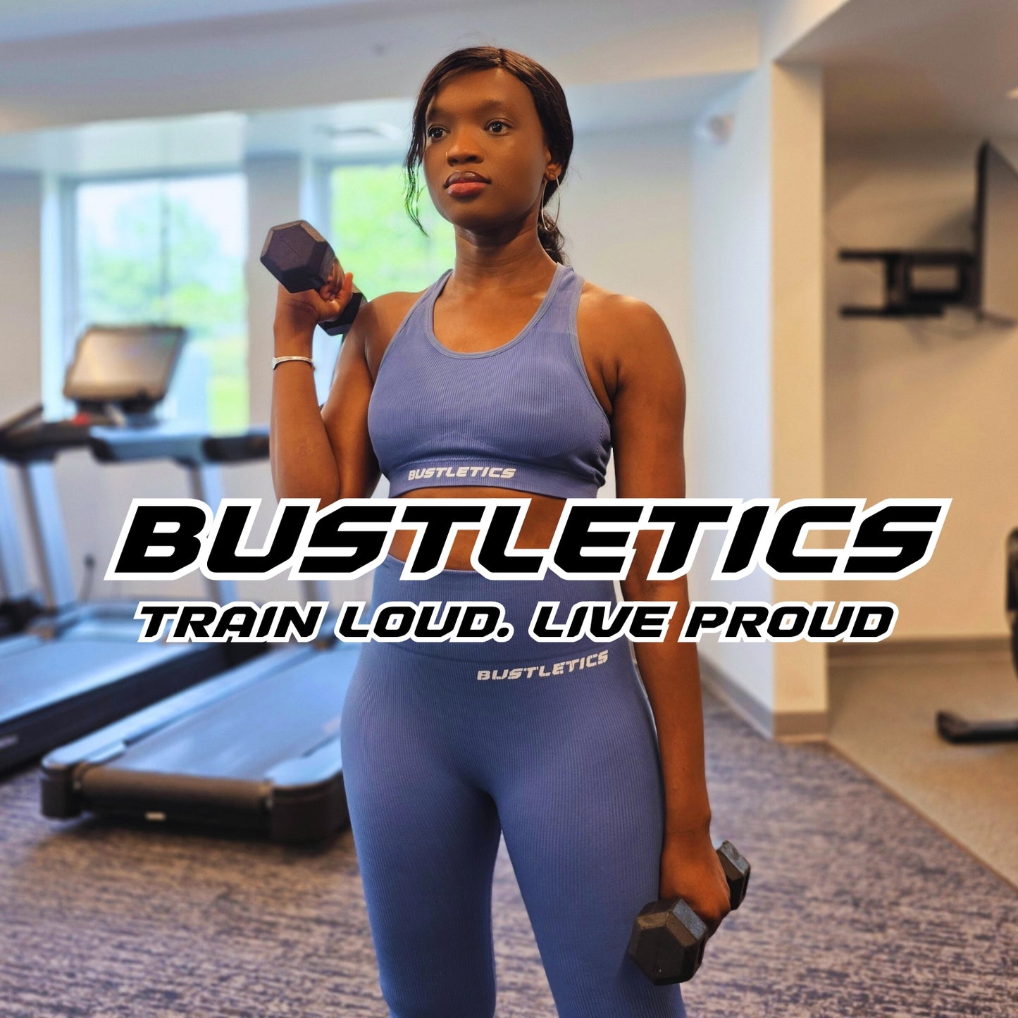 BUSTLETICS Active 3 Piece Style BLUE