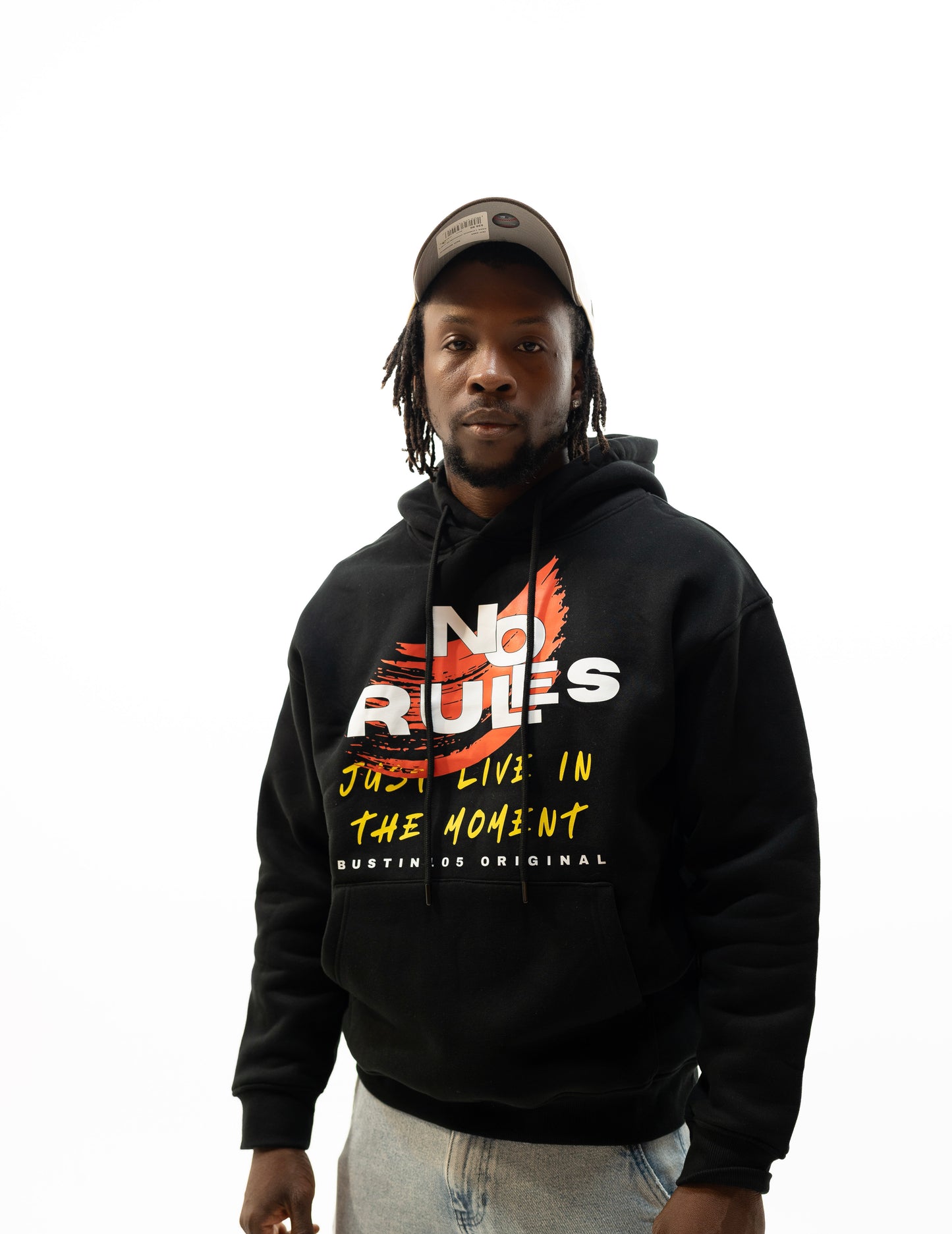 BLACK NO RULES BST HOODIE