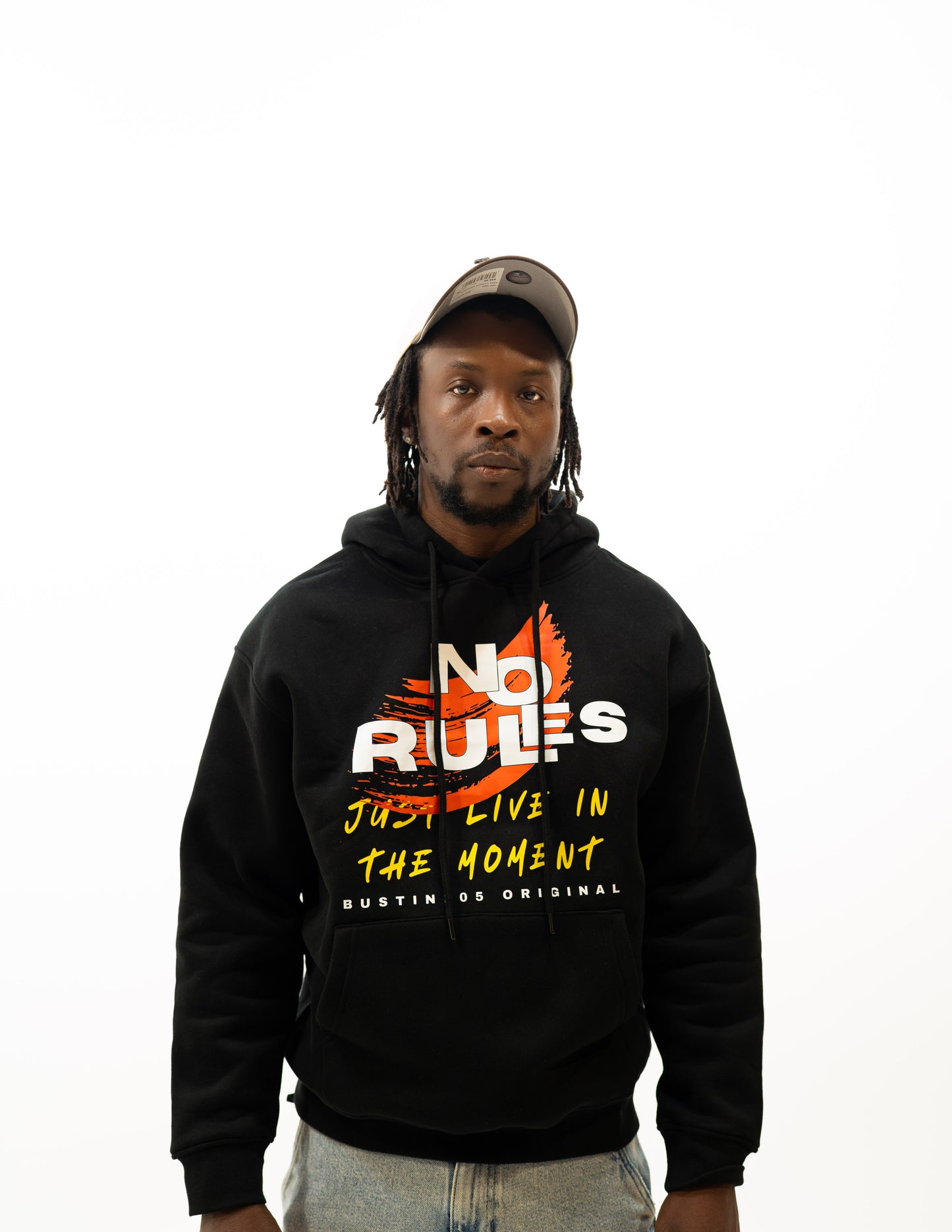 BLACK NO RULES BST HOODIE