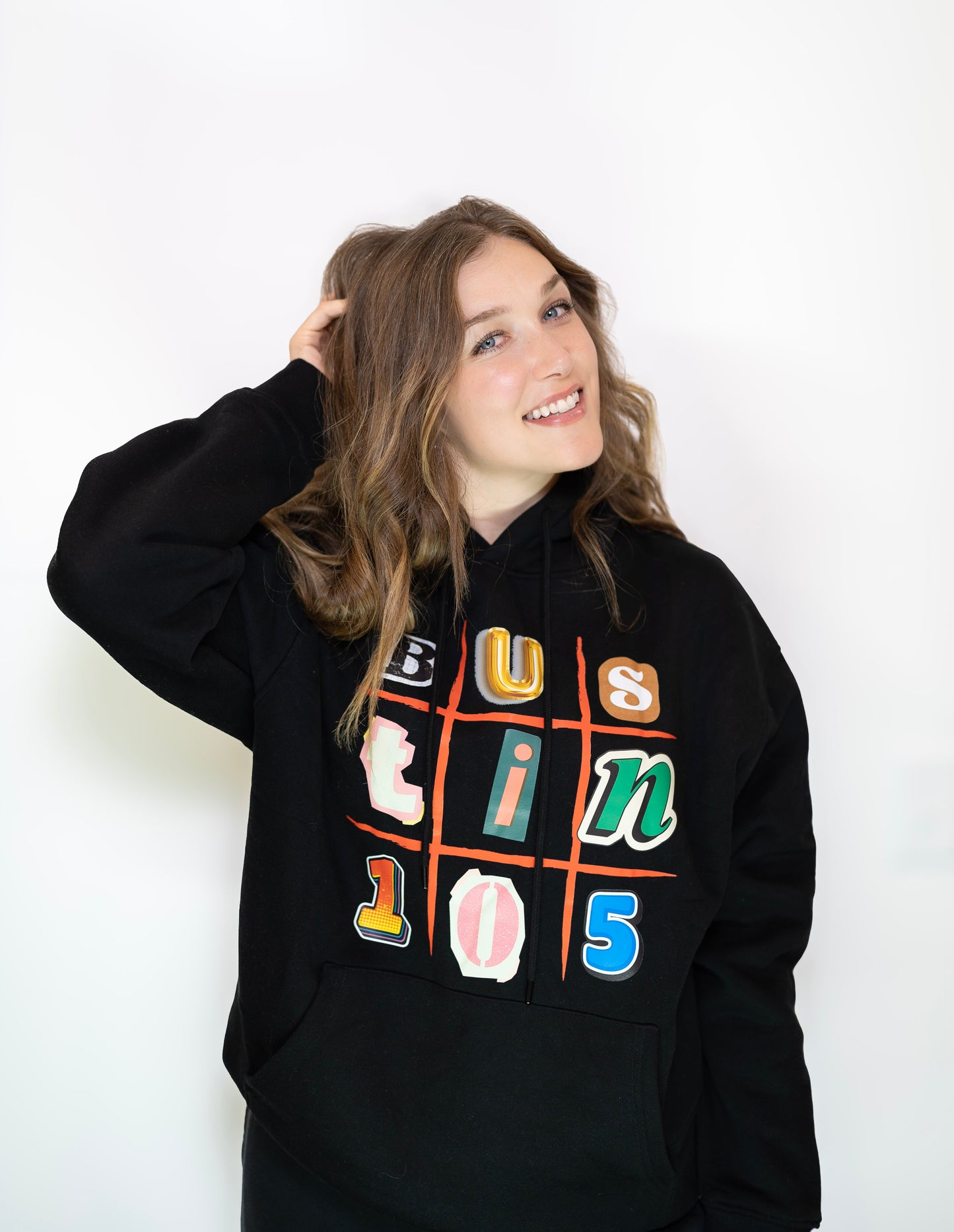 BLACK XOXO  BST HOODIE UNISEX