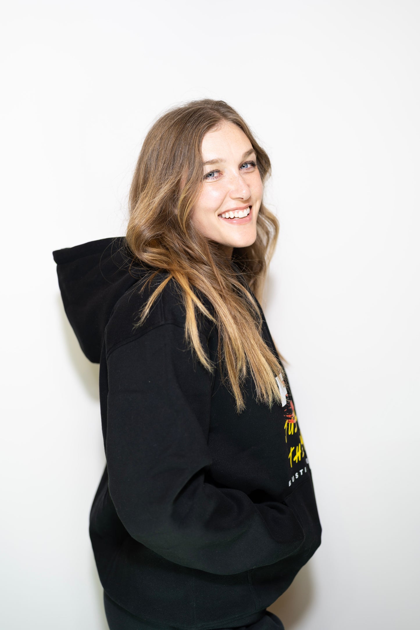 BLACK NO RULES  BST HOODIE