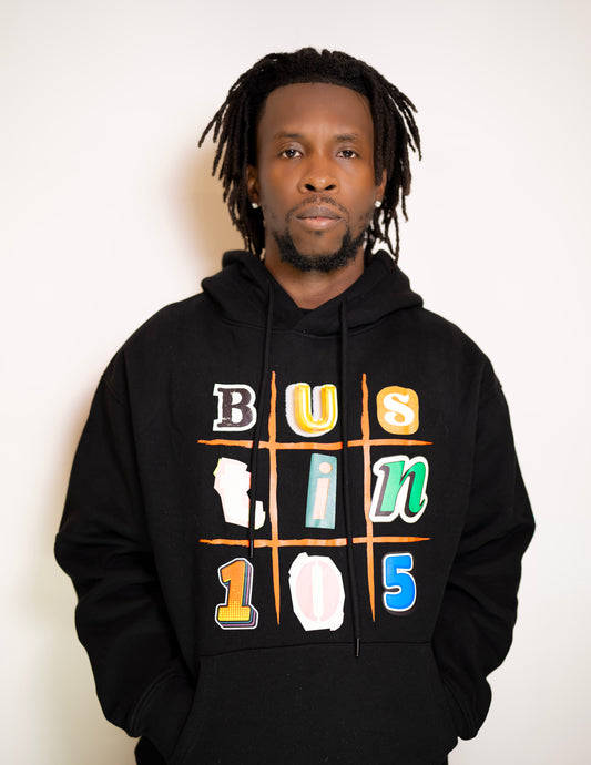 BLACK XOXO  BST HOODIE