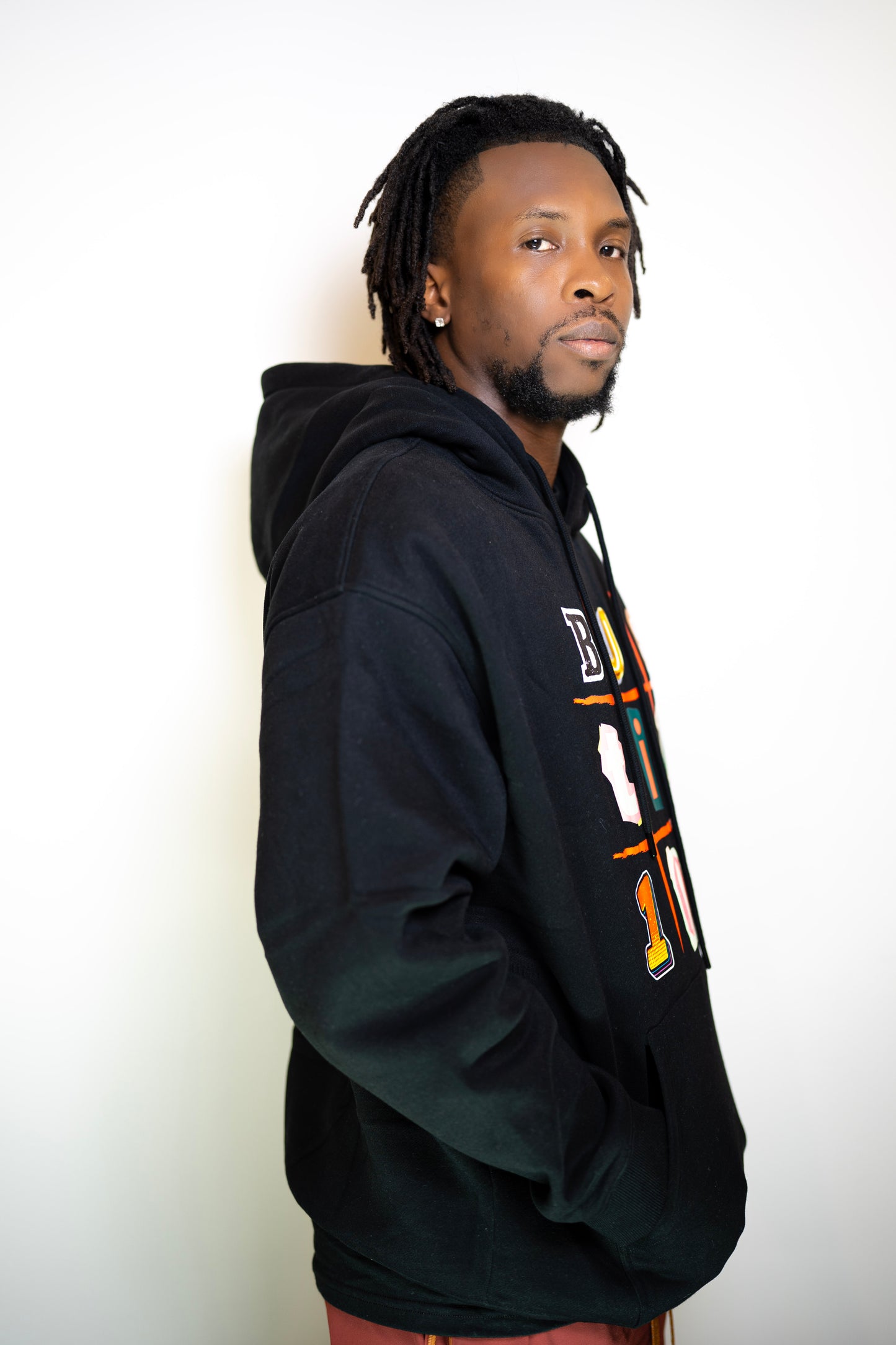 BLACK XOXO  BST HOODIE