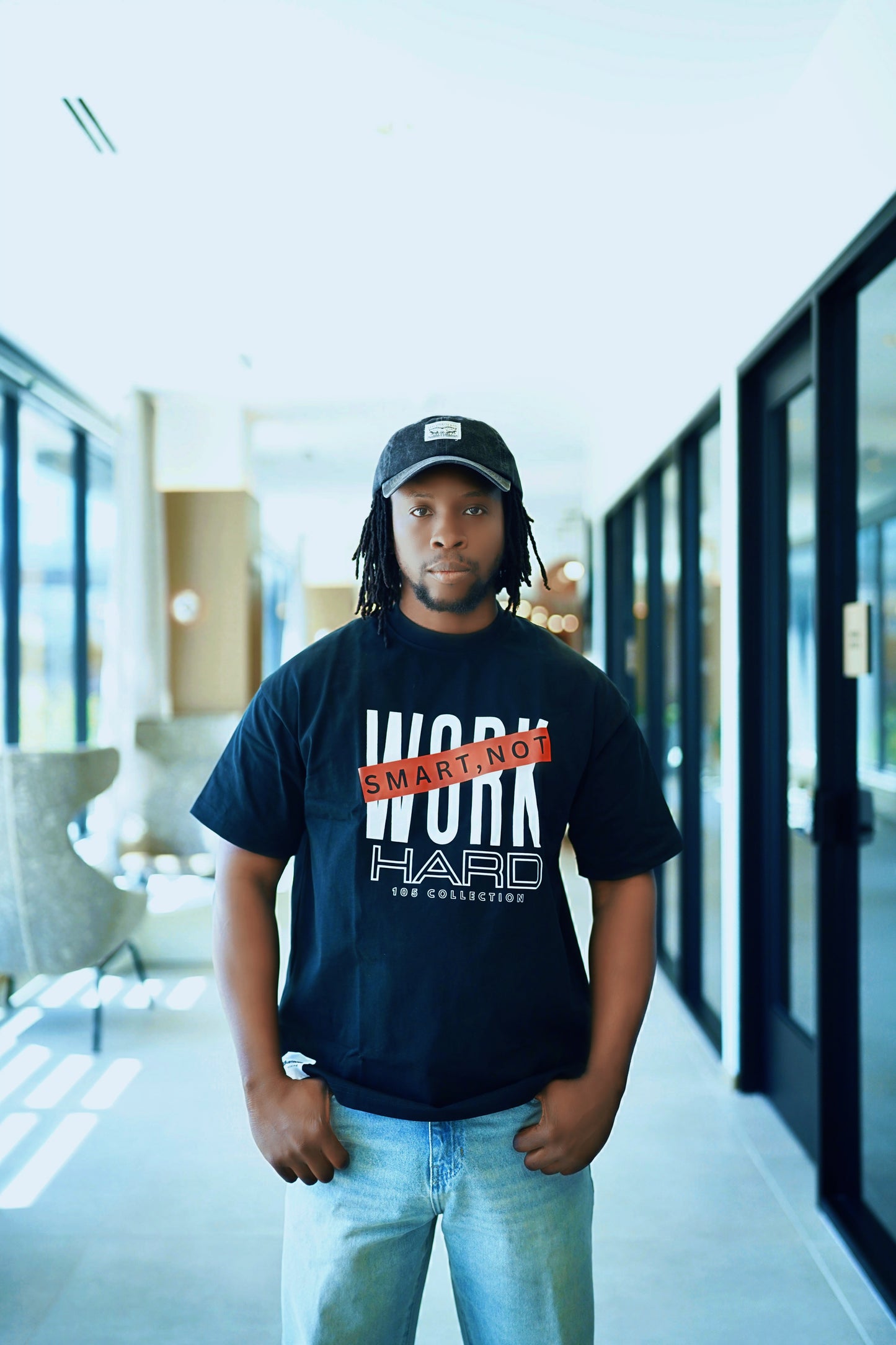 Work Smart, Not Hard Oversize T-shirts