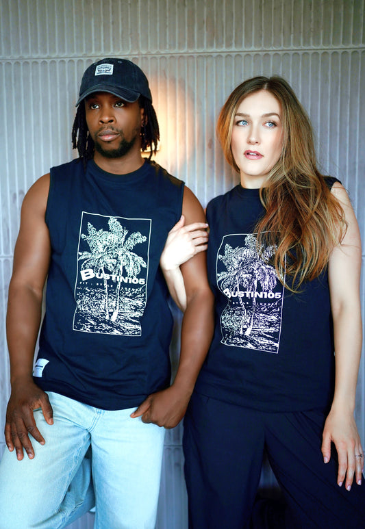 UniSex Palm Luxury Sleeveless(Heavyweight Tank)