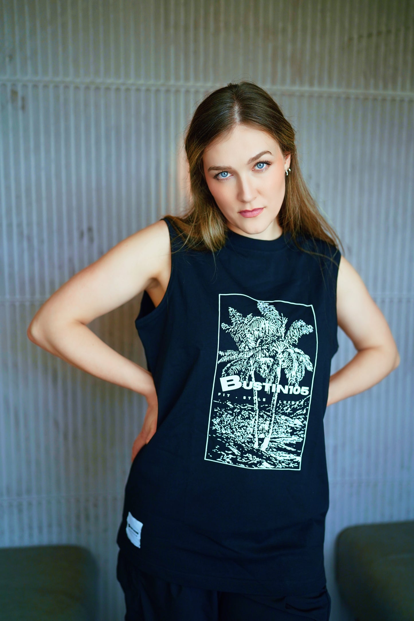 UniSex Palm Luxury Sleeveless(Heavyweight Tank)