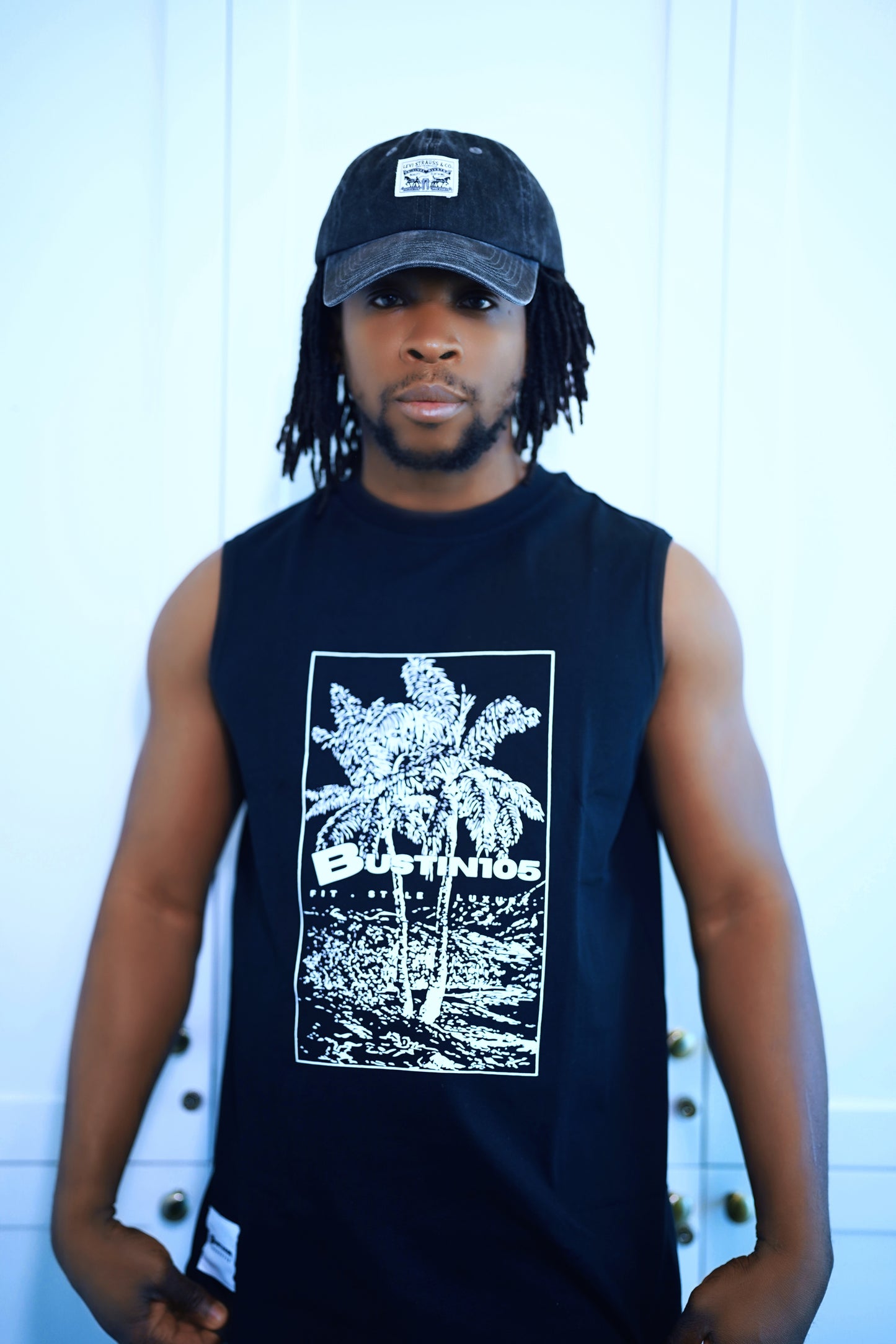 UniSex Palm Luxury Sleeveless(Heavyweight Tank)