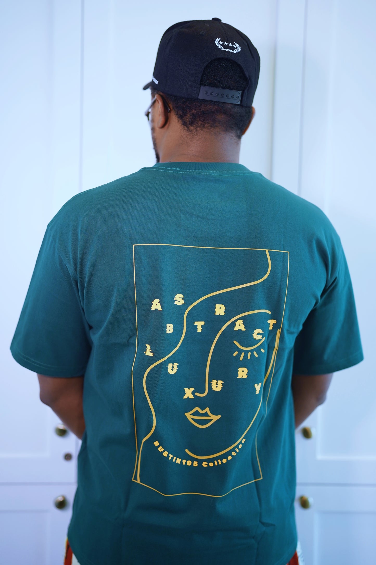 Forest Green Abstract Luxury Tee